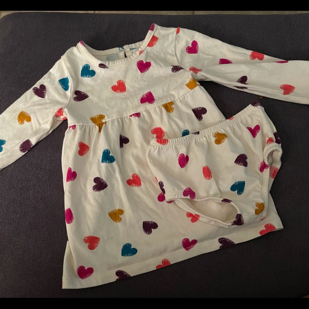 Wonder Nation 2 piece set , dress/underpants